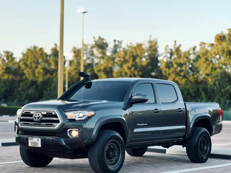 2017 Toyota Tacoma SR5 6 Cylinders Petrol Engine Grey Pickup Truck American Specs