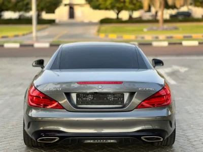 2017 Mercedes-Benz SL-Class SL 400 6 Cylinders Petrol Engine Grey Red Convertible