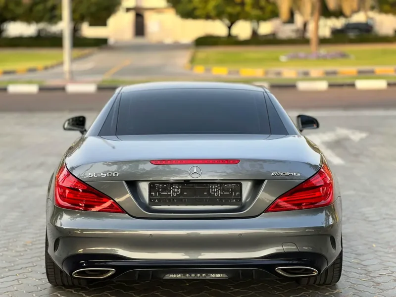 2017 Mercedes-Benz SL-Class SL 400 6 Cylinders Petrol Engine Grey Red Convertible