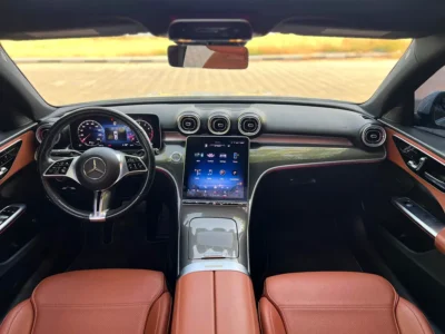 2023 Mercedes-Benz C-Class C300 4Matic 4 Cylinders Petrol Engine White Brown Sedan