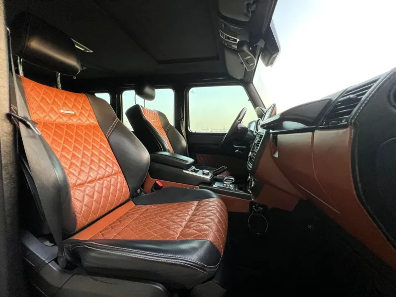 2016 Mercedes-Benz G-Class G 63 AMG 8 Cylinders Petrol Engine White Brown SUV GCC Specs