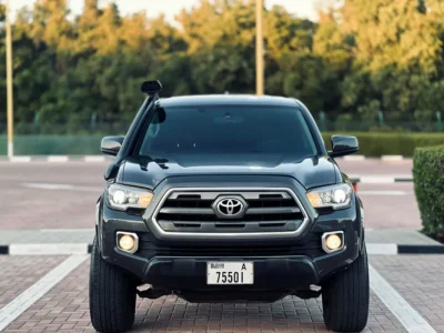 2017 Toyota Tacoma SR5 6 Cylinders Petrol Engine Grey Pickup Truck American Specs