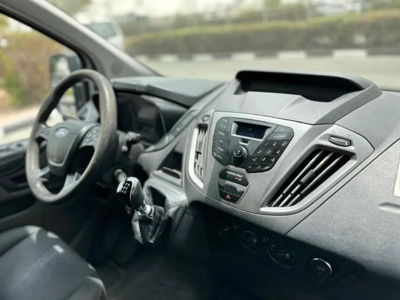 2021 Ford Transit Van 2.4 Litres 4 Cylinders Diesel Engine White Black Van GCC Specs