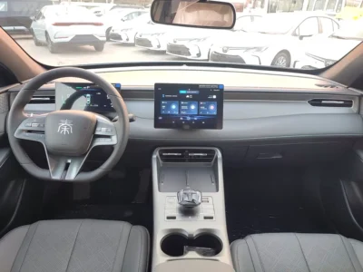 2025 BYD Qin Plus DM-i 4 Cylinders Plug-in Hybrid White Black Sedan Chinese Specs