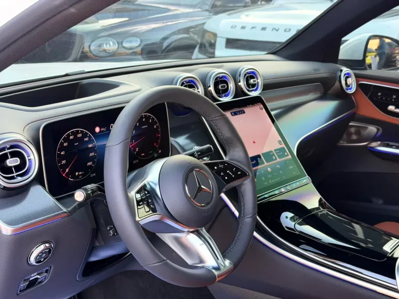 2025 Mercedes-Benz GLC Coupe GLC 300 4 Cylinders Petrol Engine White Tan Coupe