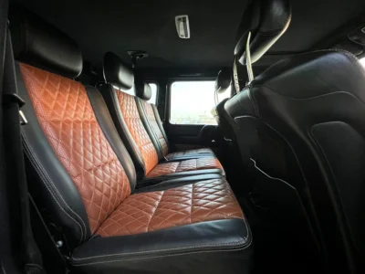2016 Mercedes-Benz G-Class G 63 AMG 8 Cylinders Petrol Engine White Brown SUV GCC Specs