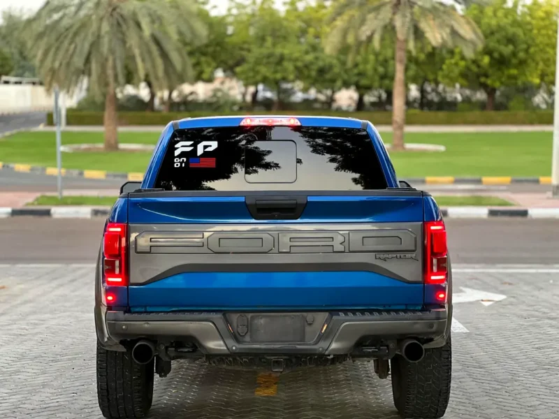 2017 Ford F-150 Raptor 6 Cylinders Petrol Engine Blue Grey Pickup Truck American Specs