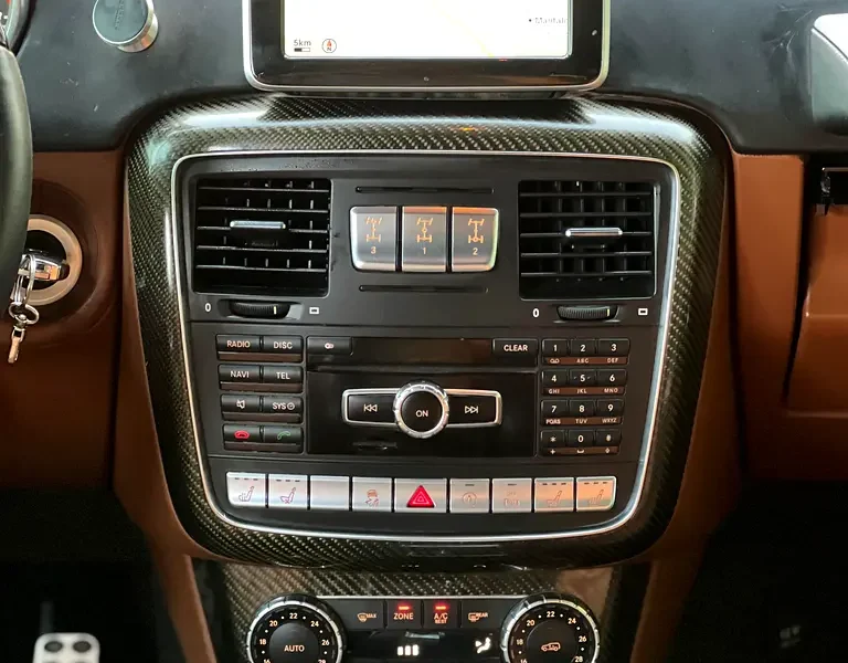 2016 Mercedes-Benz G-Class G 63 AMG 8 Cylinders Petrol Engine White Brown SUV GCC Specs