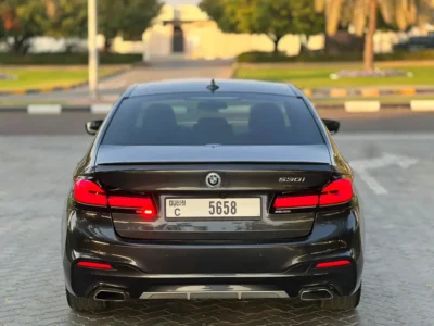 2023 BMW 530i 4 Cylinders Petrol Engine Grey Brown Sedan Korean Specs Pristine Condition
