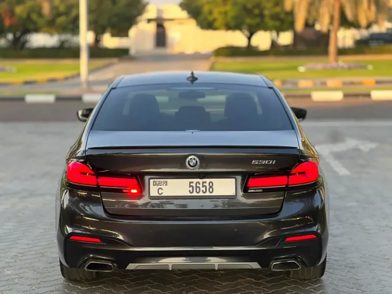 2023 BMW 530i 4 Cylinders Petrol Engine Grey Brown Sedan Korean Specs Pristine Condition
