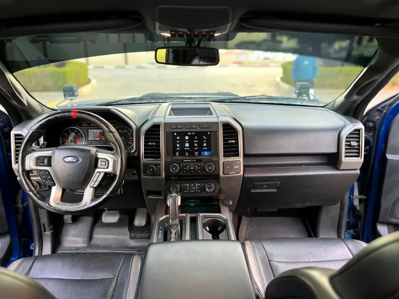 2017 Ford F-150 Raptor 6 Cylinders Petrol Engine Blue Grey Pickup Truck American Specs