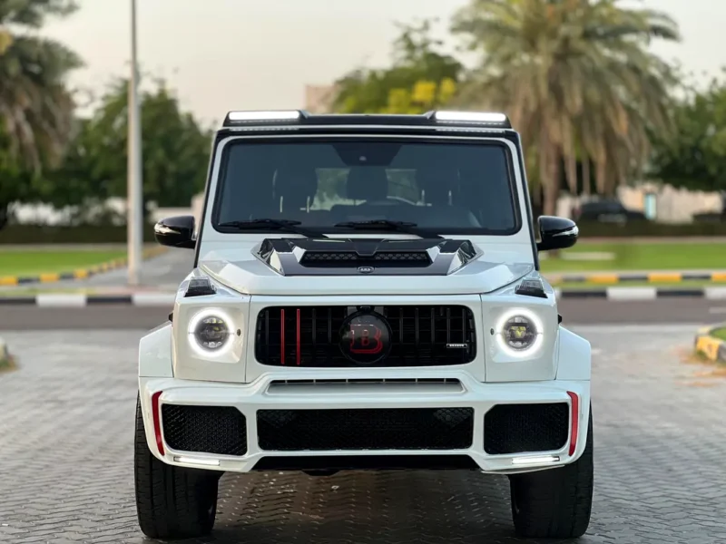 2016 Mercedes-Benz G-Class G 63 AMG 8 Cylinders Petrol Engine White Brown SUV GCC Specs