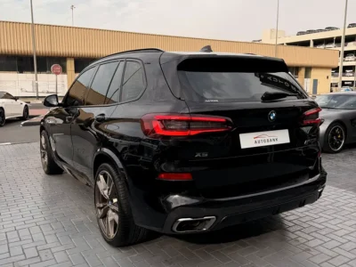 2021 BMW X5 M50i 8 Cylinders Petrol Engine Blue Brown SUV GCC Specs Automatic