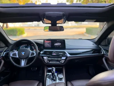 2023 BMW 530i 4 Cylinders Petrol Engine Grey Brown Sedan Korean Specs Pristine Condition