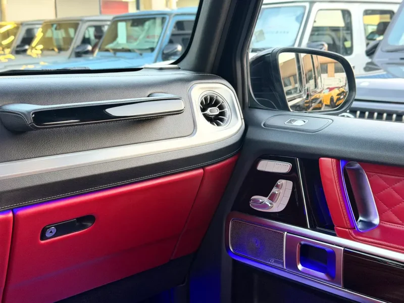 2024 Mercedes-Benz G-Class G 63 AMG 4.0L V8 Biturbo Petrol Engine Black Red SUV Korean Spec