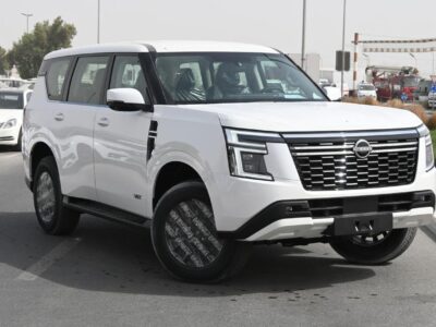 2026 NISSAN PATROL T1 3.5L V6 Twin-Turbocharged Petrol Engine White Black SUV