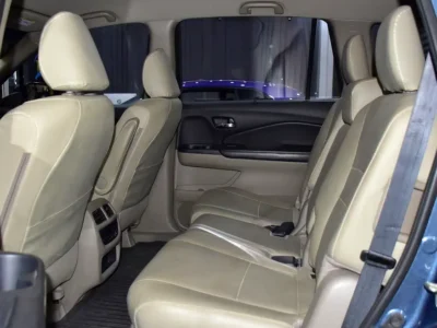2016 Honda Pilot EX 6 Cylinders Petrol Engine Blue Beige SUV GCC Specs Automatic