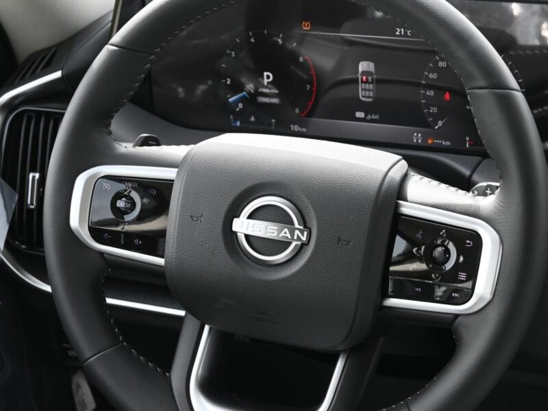 2026 NISSAN PATROL T1 3.5L V6 Twin-Turbocharged Petrol Engine White Black SUV