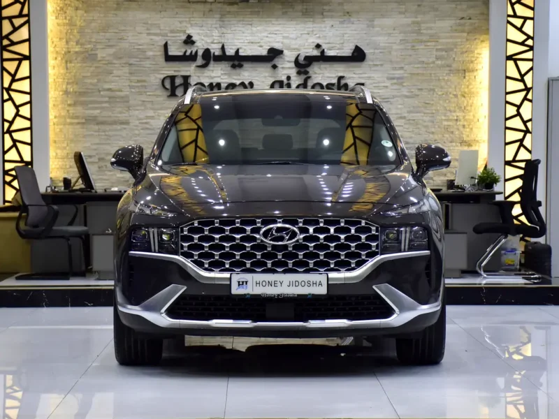 2023 Hyundai Santa Fe Premium 3.5 Litres 6 Cylinders Petrol Engine Grey Beige SUV