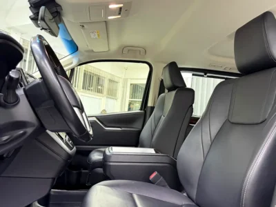 2022 Toyota Granvia Premium 6 Cylinders Petrol Engine Black Van GCC Specs Perfect Condition