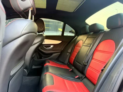 2020 Mercedes-Benz C-Class C63 AMG 8 Cylinders Petrol Engine Black Red Sedan Automatic