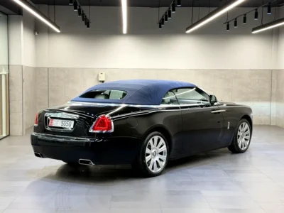 2017 Rolls-Royce Dawn Standard 12 Cylinders Petrol Engine Black White Convertible Korean Specs
