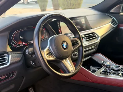 2021 BMW X6 xDrive40i M Sport 6 Cylinders Petrol Engine Green Red SUV Korean Specs