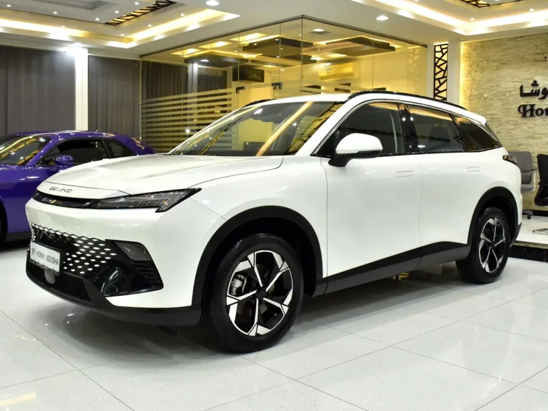 2024 BAIC X55 Premium 4 Cylinders Petrol Engine White Grey SUV GCC Specs Automatic