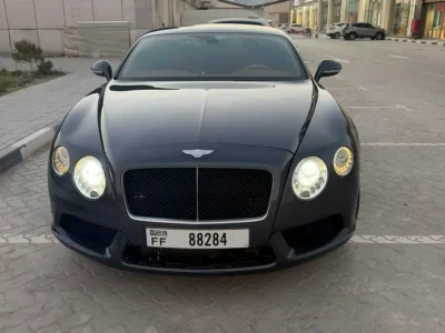 2014 Bentley Continental GT 8 Cylinders Petrol Engine Grey Tan Coupe GCC Specs