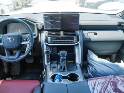 2026 Toyota Land Cruiser 6 Cylinders Petrol Engine Silver Red SUV GCC Specs Automatic