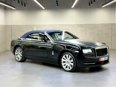 2017 Rolls-Royce Dawn Standard 12 Cylinders Petrol Engine Black White Convertible Korean Specs