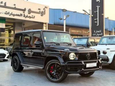 2024 Mercedes-Benz G-Class G 63 AMG 4.0L V8 Biturbo Petrol Engine Black Red SUV Korean Spec