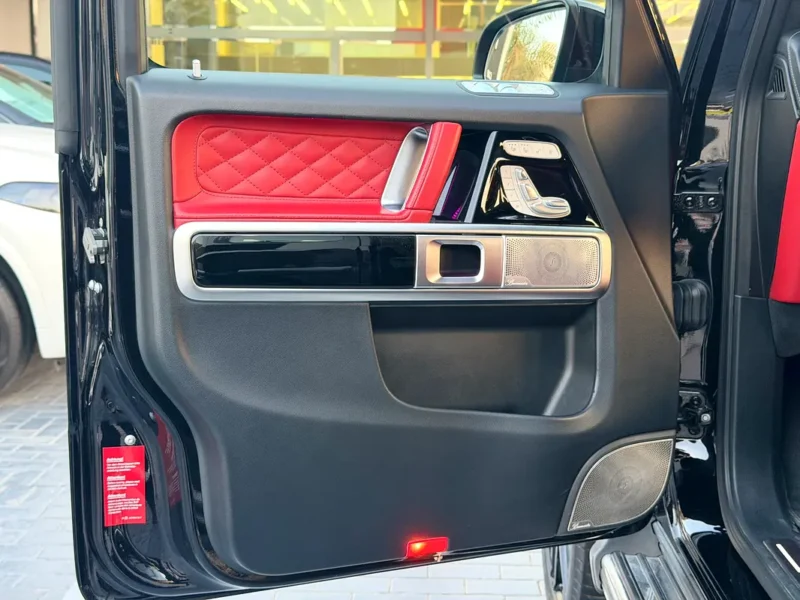 2024 Mercedes-Benz G-Class G 63 AMG 4.0L V8 Biturbo Petrol Engine Black Red SUV Korean Spec