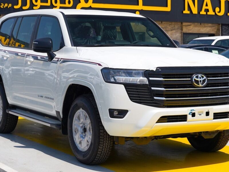 2026 Toyota Land Cruiser 6 Cylinders Petrol Engine White Black SUV GCC Specs Automatic
