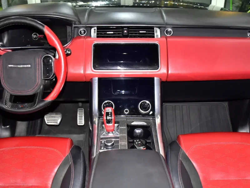 2020 Land Rover Range Rover Sport SVR 8 Cylinders Petrol Engine Purple Red SUV