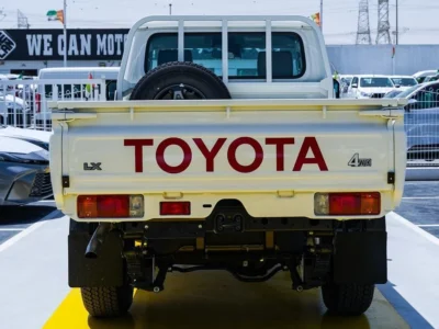 2026 Toyota Land Cruiser 4 Cylinders Diesel Engine White Beige Pickup Truck GCC Specs