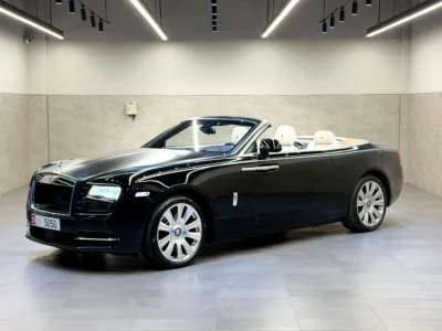 2017 Rolls-Royce Dawn Standard 12 Cylinders Petrol Engine Black White Convertible Korean Specs