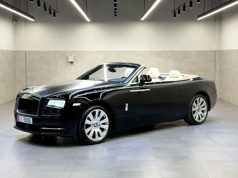 2017 Rolls-Royce Dawn Standard 12 Cylinders Petrol Engine Black White Convertible Korean Specs