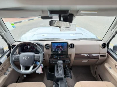 2026 Toyota Land Cruiser 70 4.0 Litres 6 Cylinders Petrol Engine Grey Beige SUV GCC Specs