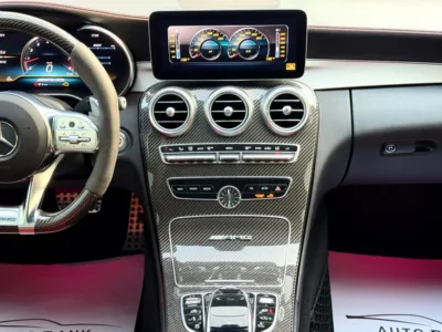 2020 Mercedes-Benz C-Class C63 AMG 8 Cylinders Petrol Engine Black Red Sedan Automatic