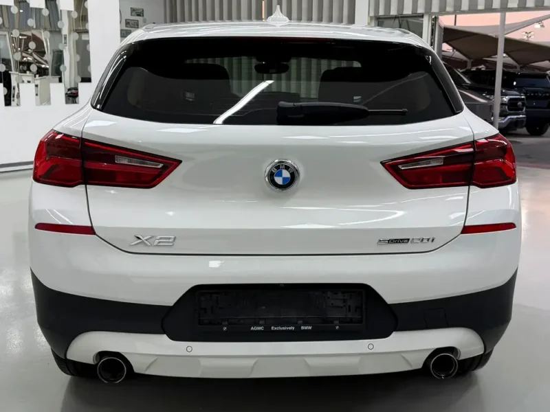 2020 BMW X2 sDrive20i 4 Cylinders Petrol Engine White Black SUV GCC Specs Perfect Condition