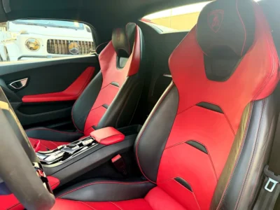 2022 Lamborghini Huracan EVO Spyder 10 Cylinders Petrol Engine Yellow Red Convertible