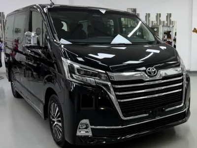 2022 Toyota Granvia Premium 6 Cylinders Petrol Engine Black Van GCC Specs Perfect Condition