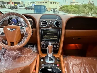 2014 Bentley Continental GT 8 Cylinders Petrol Engine Grey Tan Coupe GCC Specs