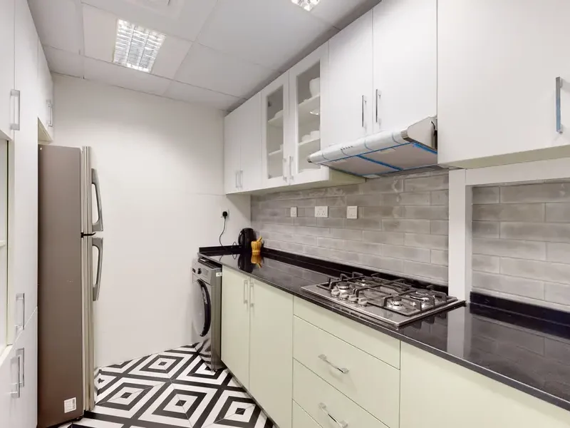 Spacious 1 bedroom | Fully Furnished & converted to 2beds | 2 baths | Balcony | Car Parking