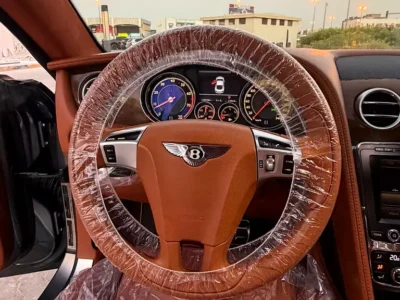 2014 Bentley Continental GT 8 Cylinders Petrol Engine Grey Tan Coupe GCC Specs
