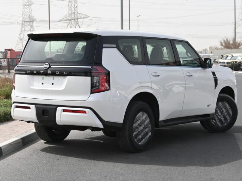 2026 NISSAN PATROL T1 3.5L V6 Twin-Turbocharged Petrol Engine White Black SUV
