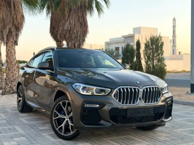 2021 BMW X6 xDrive40i M Sport 6 Cylinders Petrol Engine Green Red SUV Korean Specs