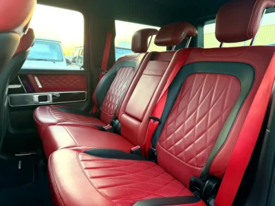 2024 Mercedes-Benz G-Class G 63 AMG 4.0L V8 Biturbo Petrol Engine Black Red SUV Korean Spec
