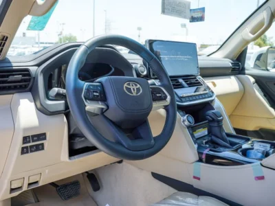 2026 Toyota Land Cruiser 6 Cylinders Petrol Engine White Beige SUV GCC Specs Automatic
